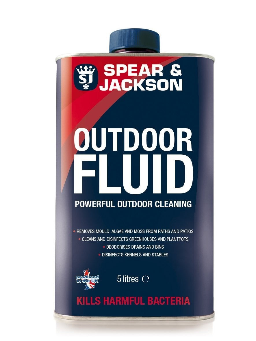 Spear & Jackson Outdoor Fluid 5 Litre - NWT FM SOLUTIONS - YOUR CATERING WHOLESALER