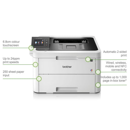 Brother HLL3270CDW A4 Colour Laser Printer