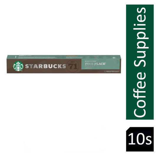 Starbucks Pike Place Roast Lungo 10's (Nespresso Compatible Pods) - NWT FM SOLUTIONS - YOUR CATERING WHOLESALER