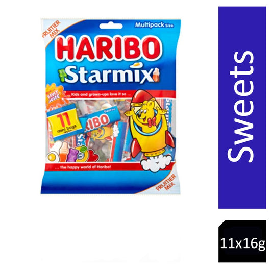 Haribo Starmix 11x16g - NWT FM SOLUTIONS - YOUR CATERING WHOLESALER