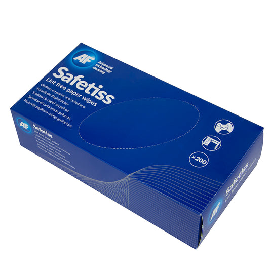 AF Safetiss Lint Free Paper Wipes (Pack 200) ASTI200 - NWT FM SOLUTIONS - YOUR CATERING WHOLESALER