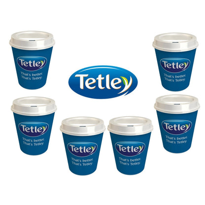 Tetley On The Go 300's - Includes Cups, Teabags, & Lids