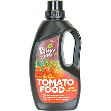 Nature Safe Organic Tomato Feed with Seaweed 1 Litre - NWT FM SOLUTIONS - YOUR CATERING WHOLESALER
