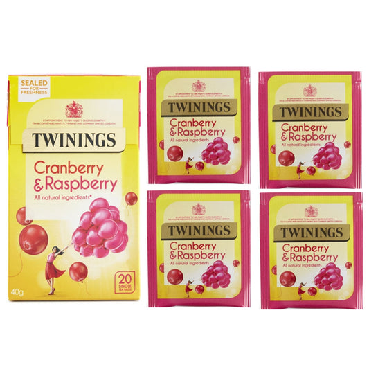 Twinings Cranberry & Raspberry 20's - NWT FM SOLUTIONS - YOUR CATERING WHOLESALER