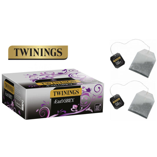 Twinings Earl Grey String & Tagged 100s - NWT FM SOLUTIONS - YOUR CATERING WHOLESALER