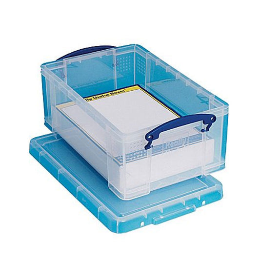 Really Useful Clear Plastic Storage Box 9 Litre - NWT FM SOLUTIONS - YOUR CATERING WHOLESALER