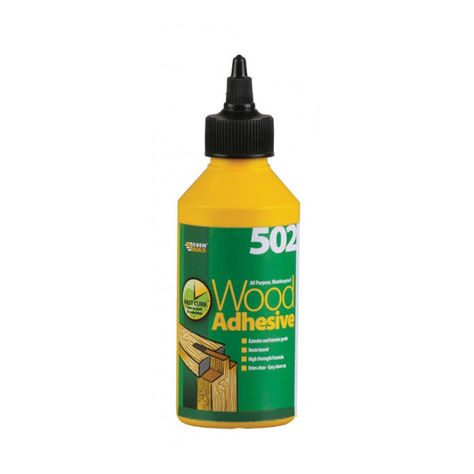 Everbuild 502 Wood Adhesive 250ml - NWT FM SOLUTIONS - YOUR CATERING WHOLESALER