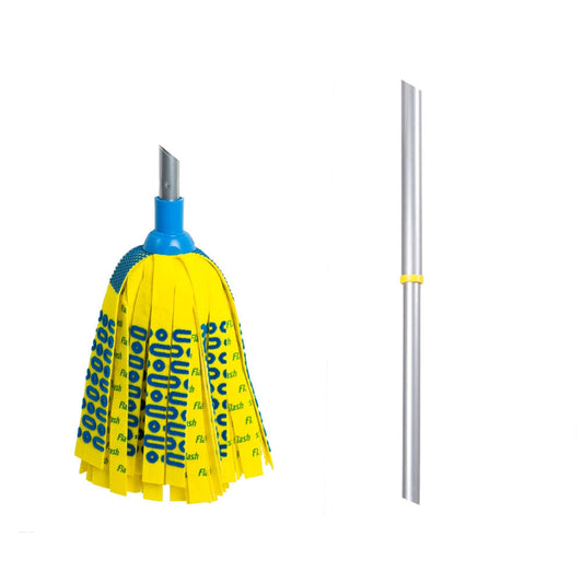 Flash Mighty Mop With Extending Handle - NWT FM SOLUTIONS - YOUR CATERING WHOLESALER