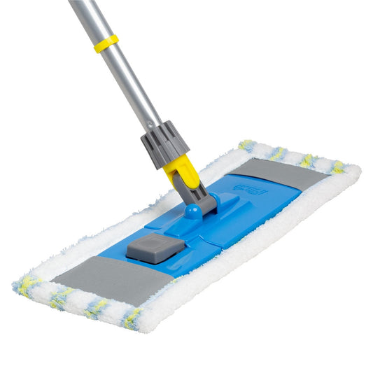 Flash Flat Mop With Extending Handle - NWT FM SOLUTIONS - YOUR CATERING WHOLESALER