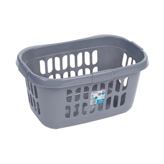 Wham Casa Hipster Silver Laundry Basket - NWT FM SOLUTIONS - YOUR CATERING WHOLESALER