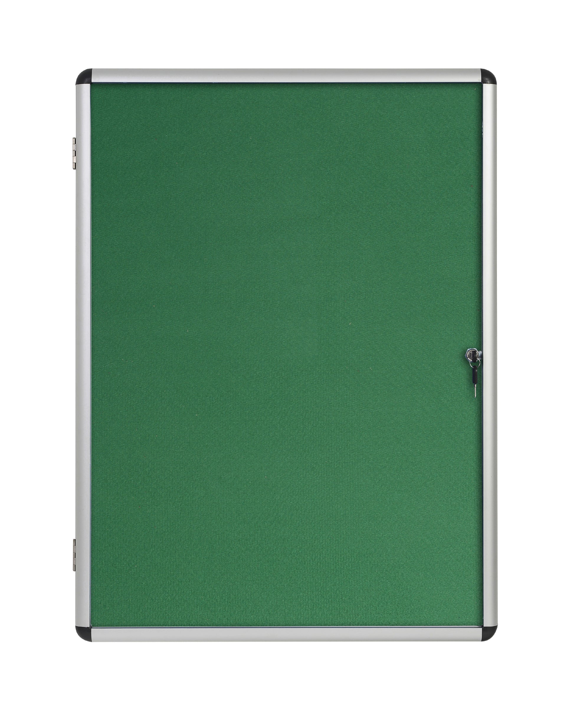 Bi-Office Enclore Green Felt Lockable Noticeboard Display Case 9 x A4 720x981mm - VT630102150 - NWT FM SOLUTIONS - YOUR CATERING WHOLESALER
