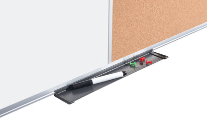 Bi-Office Maya Combination Board Cork/Magnetic Whiteboard Aluminium Frame 1800x1200mm - XA2703170
